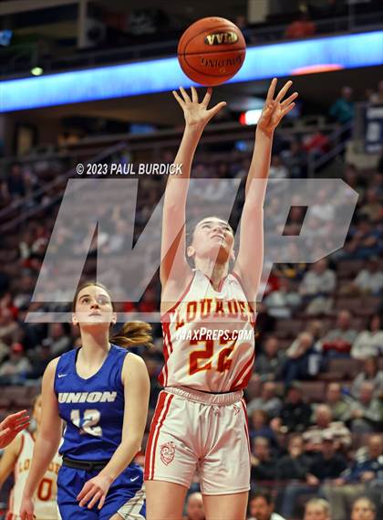 Thumbnail 1 in Our Lady of Lourdes Regional vs. Union Area (PIAA 1A Championship) photogallery.