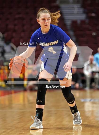 Thumbnail 2 in Our Lady of Lourdes Regional vs. Union Area (PIAA 1A Championship) photogallery.