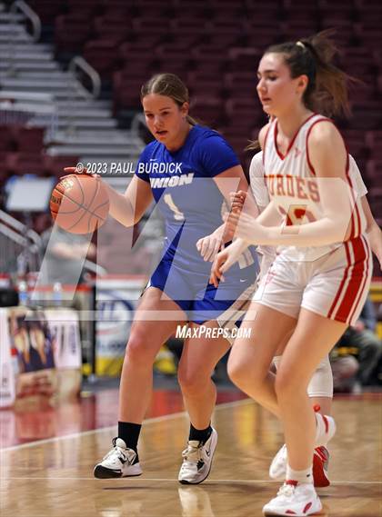 Thumbnail 3 in Our Lady of Lourdes Regional vs. Union Area (PIAA 1A Championship) photogallery.