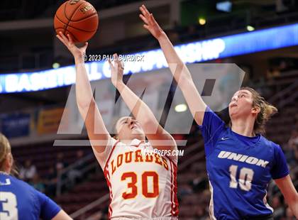 Thumbnail 3 in Our Lady of Lourdes Regional vs. Union Area (PIAA 1A Championship) photogallery.