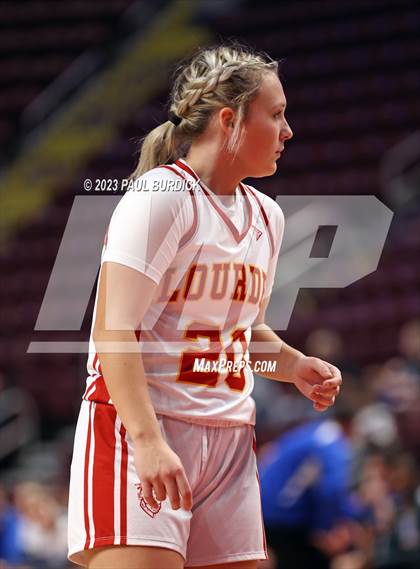 Thumbnail 2 in Our Lady of Lourdes Regional vs. Union Area (PIAA 1A Championship) photogallery.