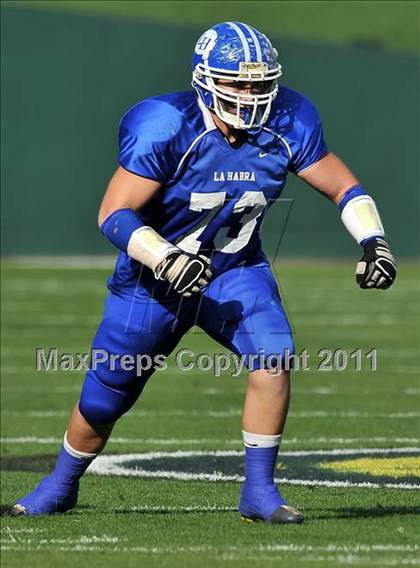 Thumbnail 1 in Tustin vs. La Habra (CIF SS Southwest Division Final) photogallery.