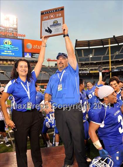 Thumbnail 3 in Tustin vs. La Habra (CIF SS Southwest Division Final) photogallery.