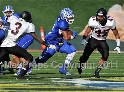 Thumbnail 2 in Tustin vs. La Habra (CIF SS Southwest Division Final) photogallery.