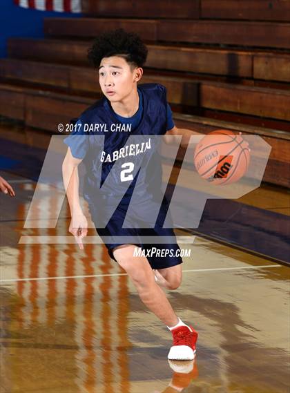 Thumbnail 1 in Gabrielino vs Mountain View (San Marino Tournament) photogallery.