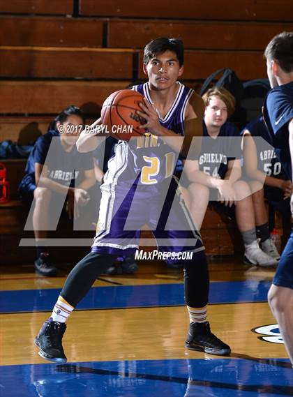 Thumbnail 2 in Gabrielino vs Mountain View (San Marino Tournament) photogallery.