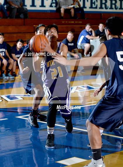 Thumbnail 2 in Gabrielino vs Mountain View (San Marino Tournament) photogallery.