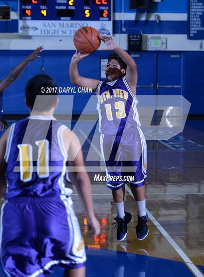 Thumbnail 3 in Gabrielino vs Mountain View (San Marino Tournament) photogallery.