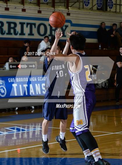 Thumbnail 1 in Gabrielino vs Mountain View (San Marino Tournament) photogallery.
