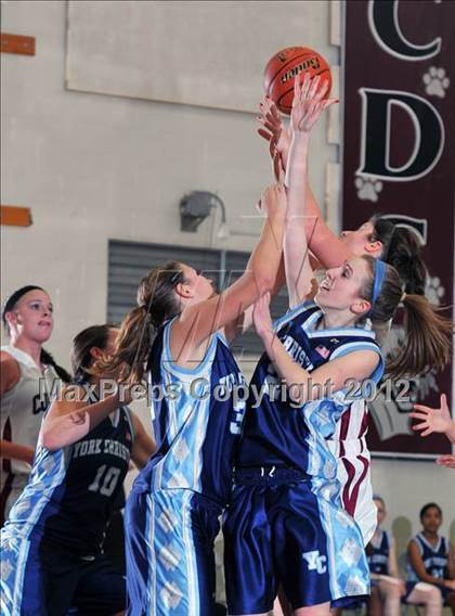 Thumbnail 2 in York Christian vs. Lancaster Country Day photogallery.