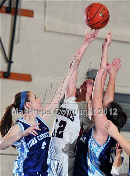 Thumbnail 2 in York Christian vs. Lancaster Country Day photogallery.