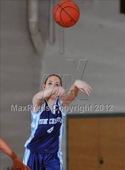 Thumbnail 2 in York Christian vs. Lancaster Country Day photogallery.