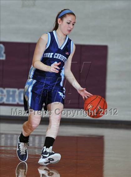Thumbnail 3 in York Christian vs. Lancaster Country Day photogallery.
