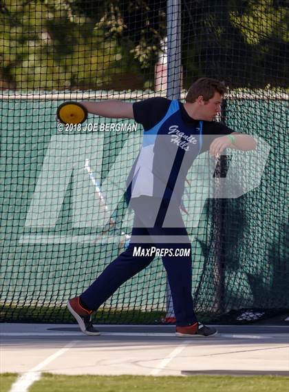 Thumbnail 2 in CIF State Track and Field Championships (Boys Discus Prelim) photogallery.