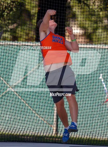 Thumbnail 1 in CIF State Track and Field Championships (Boys Discus Prelim) photogallery.