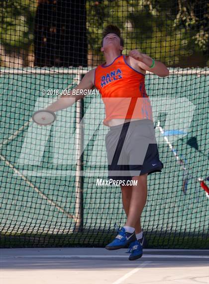 Thumbnail 3 in CIF State Track and Field Championships (Boys Discus Prelim) photogallery.
