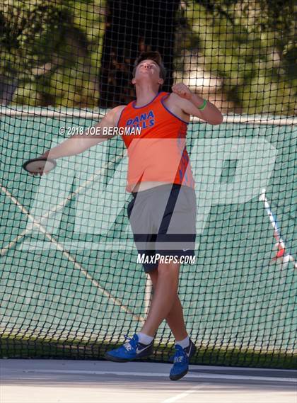 Thumbnail 3 in CIF State Track and Field Championships (Boys Discus Prelim) photogallery.