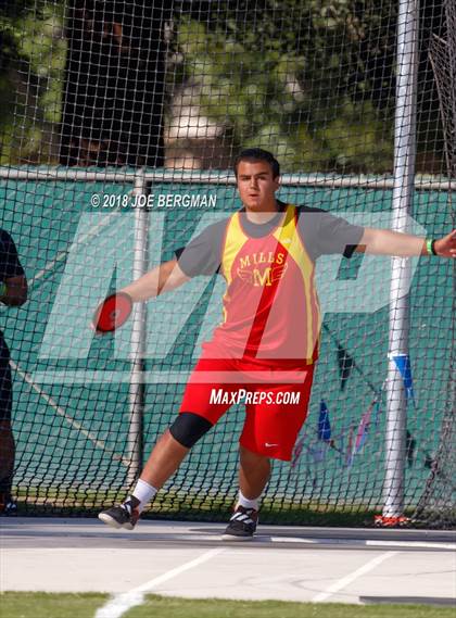 Thumbnail 2 in CIF State Track and Field Championships (Boys Discus Prelim) photogallery.