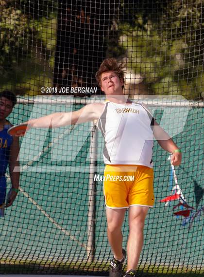 Thumbnail 3 in CIF State Track and Field Championships (Boys Discus Prelim) photogallery.