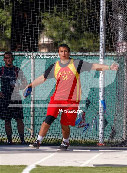 Thumbnail 3 in CIF State Track and Field Championships (Boys Discus Prelim) photogallery.