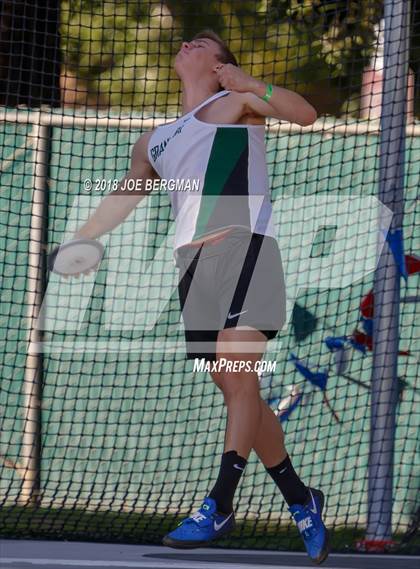 Thumbnail 3 in CIF State Track and Field Championships (Boys Discus Prelim) photogallery.