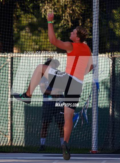 Thumbnail 3 in CIF State Track and Field Championships (Boys Discus Prelim) photogallery.