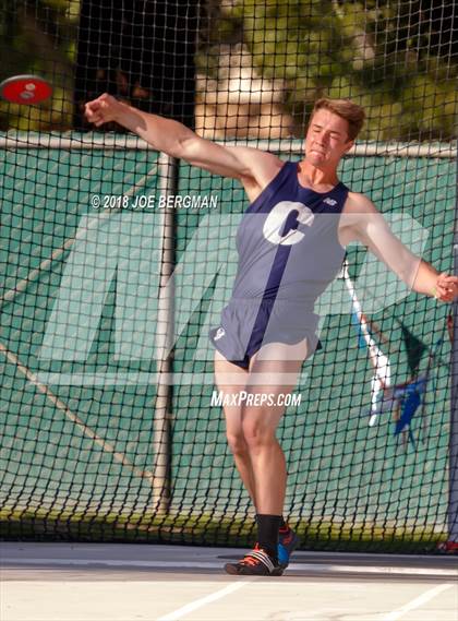 Thumbnail 2 in CIF State Track and Field Championships (Boys Discus Prelim) photogallery.