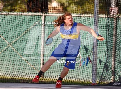 Thumbnail 1 in CIF State Track and Field Championships (Boys Discus Prelim) photogallery.