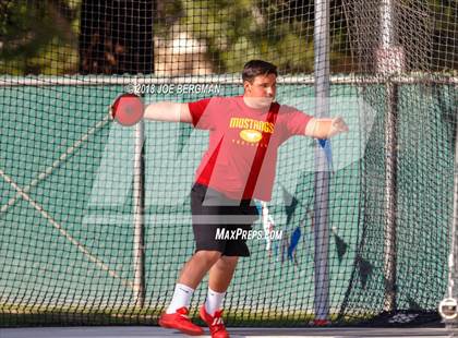 Thumbnail 2 in CIF State Track and Field Championships (Boys Discus Prelim) photogallery.