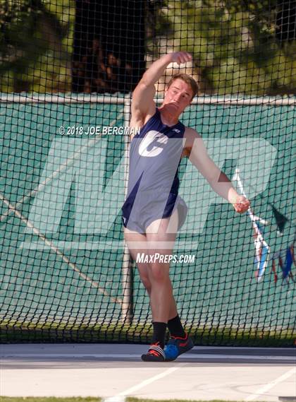 Thumbnail 3 in CIF State Track and Field Championships (Boys Discus Prelim) photogallery.