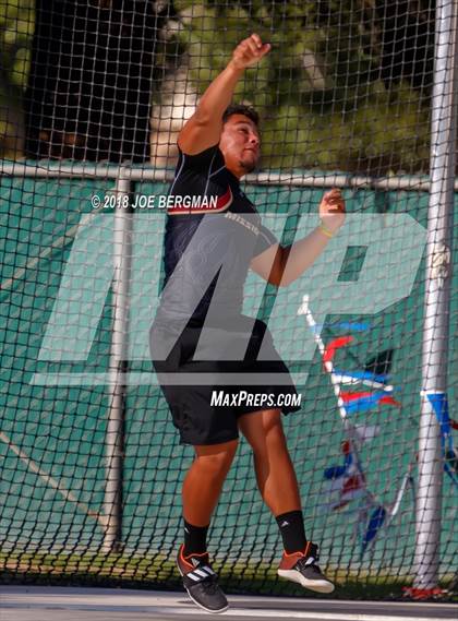 Thumbnail 2 in CIF State Track and Field Championships (Boys Discus Prelim) photogallery.
