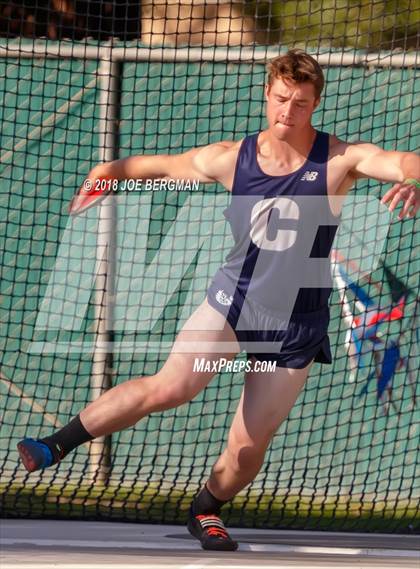 Thumbnail 3 in CIF State Track and Field Championships (Boys Discus Prelim) photogallery.