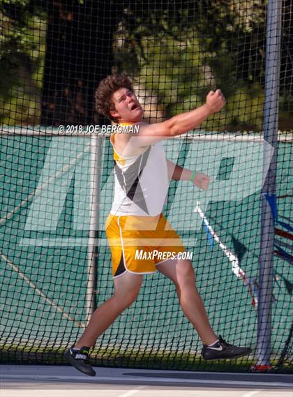 Thumbnail 2 in CIF State Track and Field Championships (Boys Discus Prelim) photogallery.