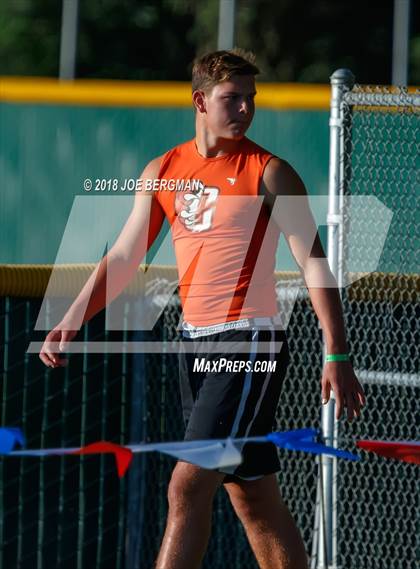 Thumbnail 2 in CIF State Track and Field Championships (Boys Discus Prelim) photogallery.