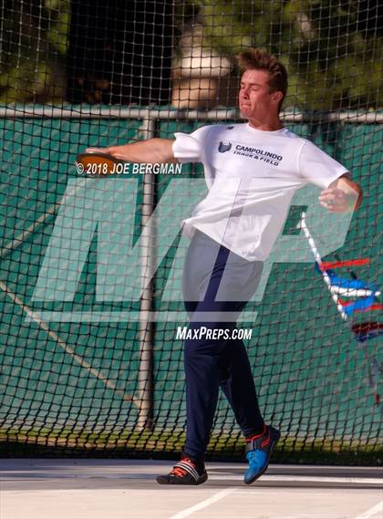 Thumbnail 3 in CIF State Track and Field Championships (Boys Discus Prelim) photogallery.
