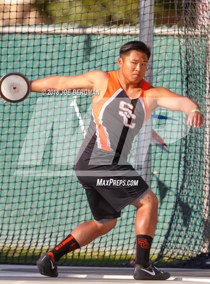 Thumbnail 3 in CIF State Track and Field Championships (Boys Discus Prelim) photogallery.