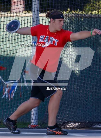 Thumbnail 3 in CIF State Track and Field Championships (Boys Discus Prelim) photogallery.