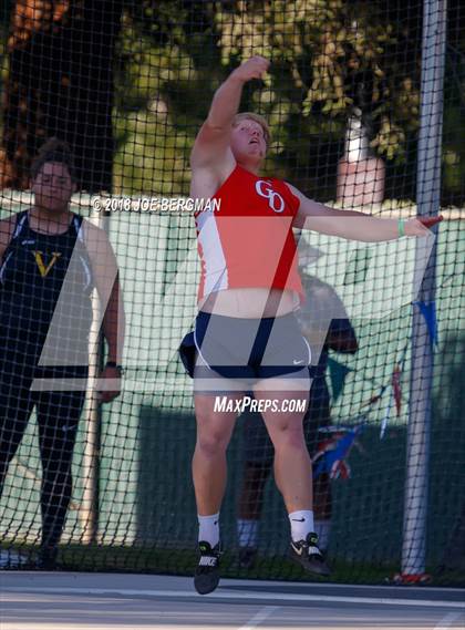 Thumbnail 2 in CIF State Track and Field Championships (Boys Discus Prelim) photogallery.
