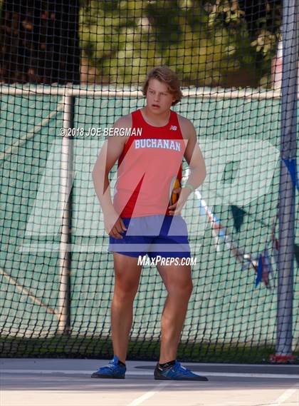 Thumbnail 2 in CIF State Track and Field Championships (Boys Discus Prelim) photogallery.