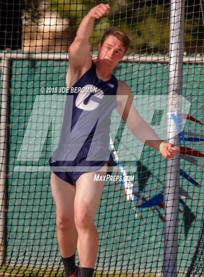 Thumbnail 1 in CIF State Track and Field Championships (Boys Discus Prelim) photogallery.