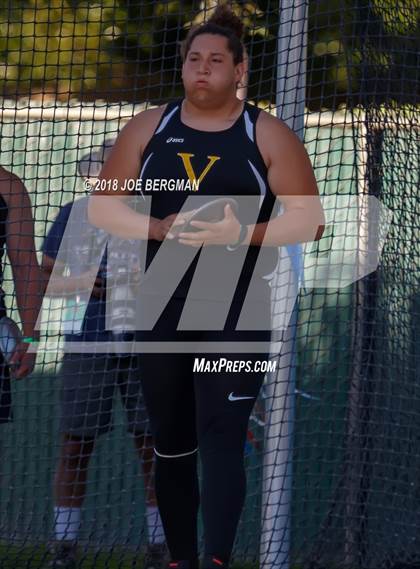 Thumbnail 3 in CIF State Track and Field Championships (Boys Discus Prelim) photogallery.