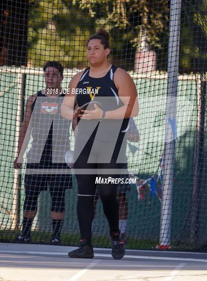 Thumbnail 1 in CIF State Track and Field Championships (Boys Discus Prelim) photogallery.