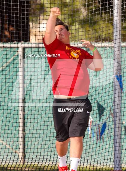 Thumbnail 2 in CIF State Track and Field Championships (Boys Discus Prelim) photogallery.