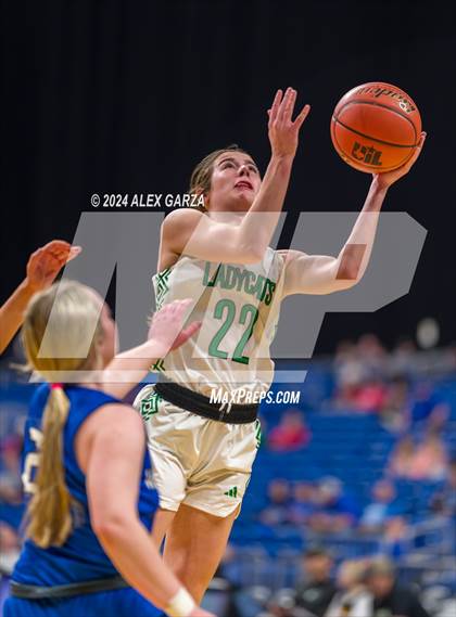 Thumbnail 2 in Newcastle vs. Westbrook (UIL 1A Basketball Semifinal) photogallery.