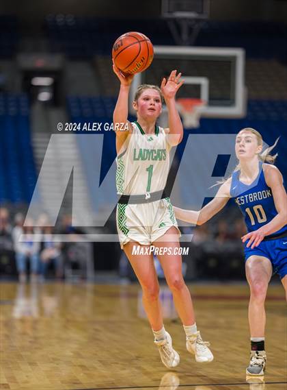 Thumbnail 1 in Newcastle vs. Westbrook (UIL 1A Basketball Semifinal) photogallery.