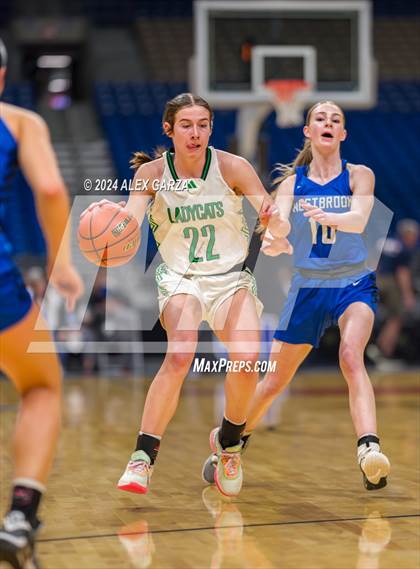 Thumbnail 1 in Newcastle vs. Westbrook (UIL 1A Basketball Semifinal) photogallery.