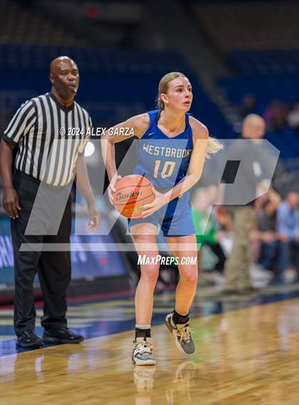 Thumbnail 2 in Newcastle vs. Westbrook (UIL 1A Basketball Semifinal) photogallery.