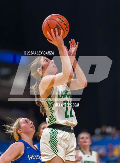 Thumbnail 1 in Newcastle vs. Westbrook (UIL 1A Basketball Semifinal) photogallery.