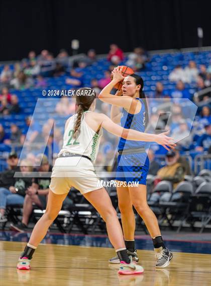 Thumbnail 2 in Newcastle vs. Westbrook (UIL 1A Basketball Semifinal) photogallery.