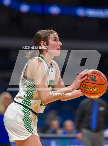 Thumbnail 2 in Newcastle vs. Westbrook (UIL 1A Basketball Semifinal) photogallery.